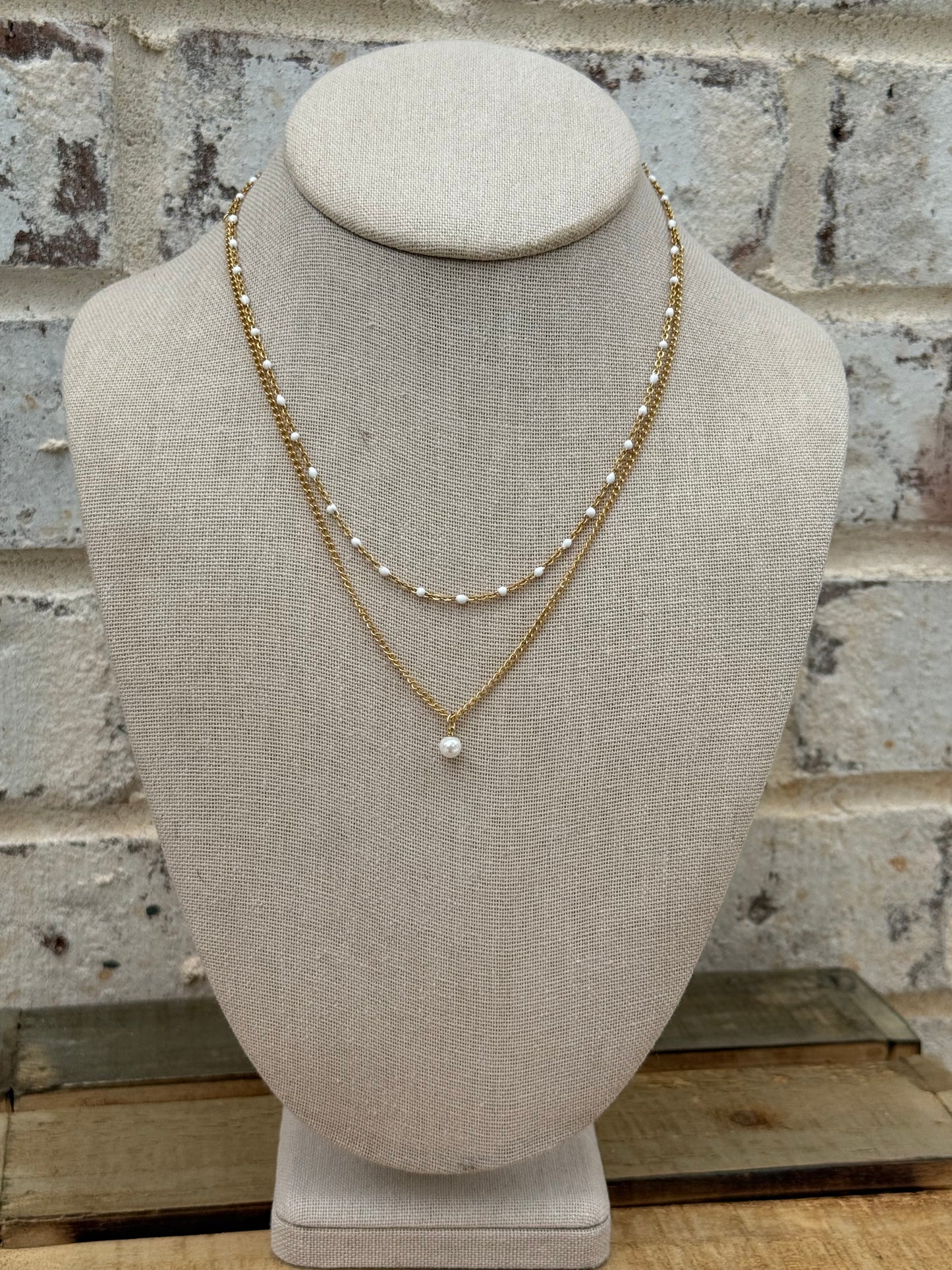 Blue Dove 12” Layering Chain (attaches to base chain)