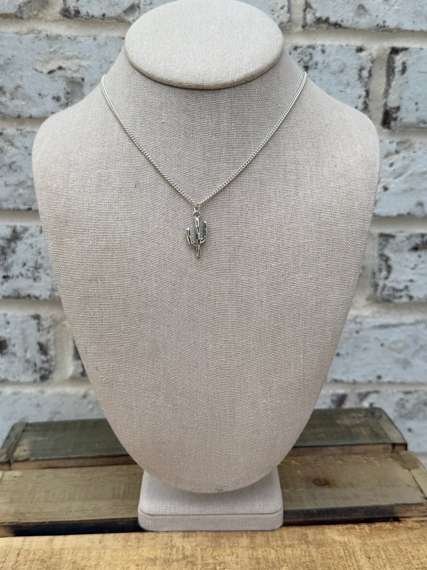 Arizona Dust Charm Base Necklace - .925 sterling silver