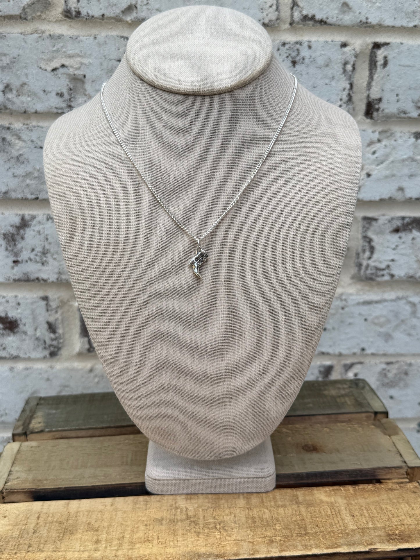 Bootara Charm Base Necklace - .925 sterling silver