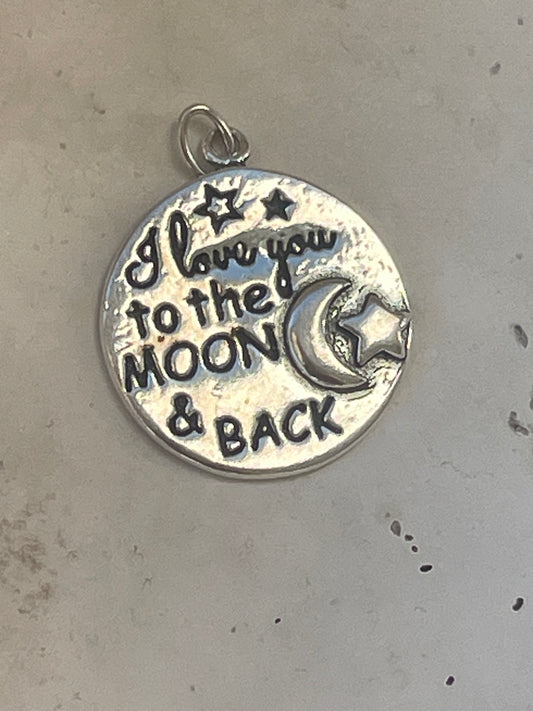 To the Moon Charm