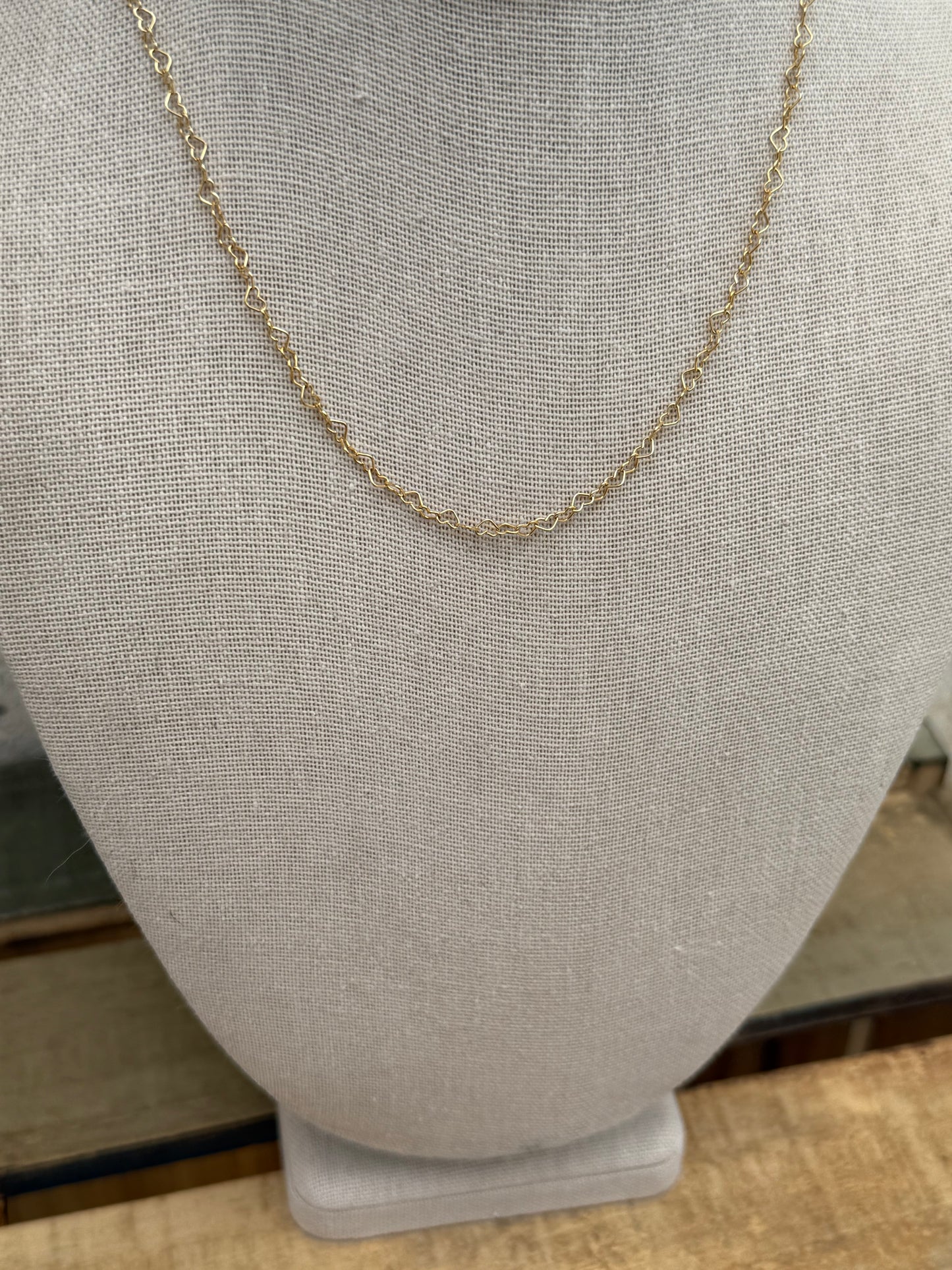 Linked in Love-14k GF 12” Layering Chain (attaches to base chain)