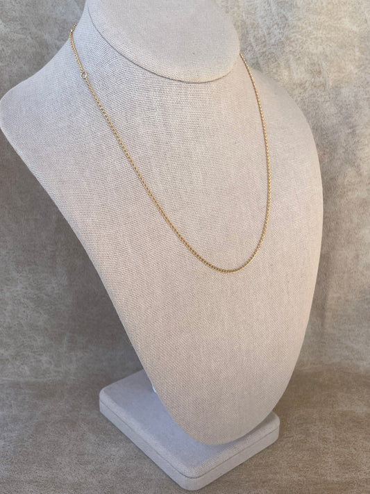 1.7mm 14k Gold Filled Base Chain