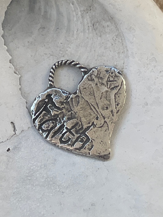 Heart of Faith Charm