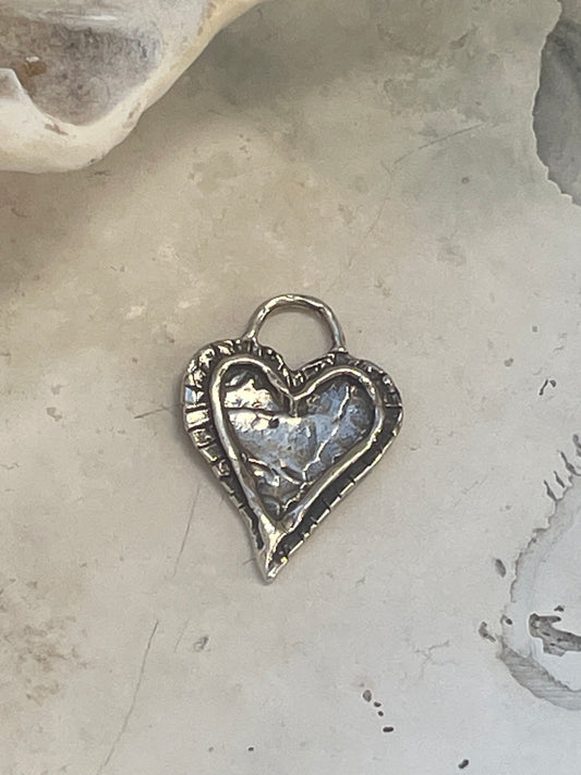 Double Heart Charm