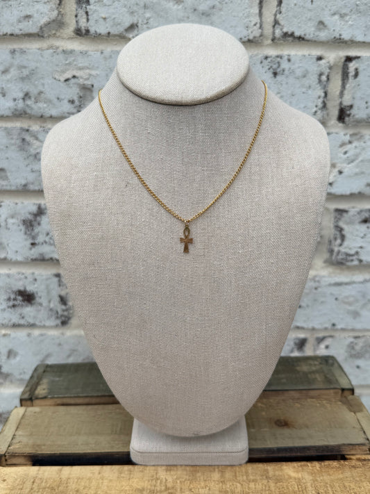 Grace and Glory Charm Base Necklace-14k GF
