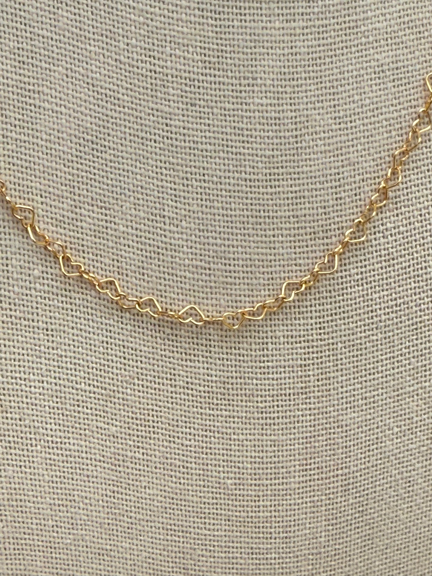 Linked in Love-14k GF 12” Layering Chain (attaches to base chain)
