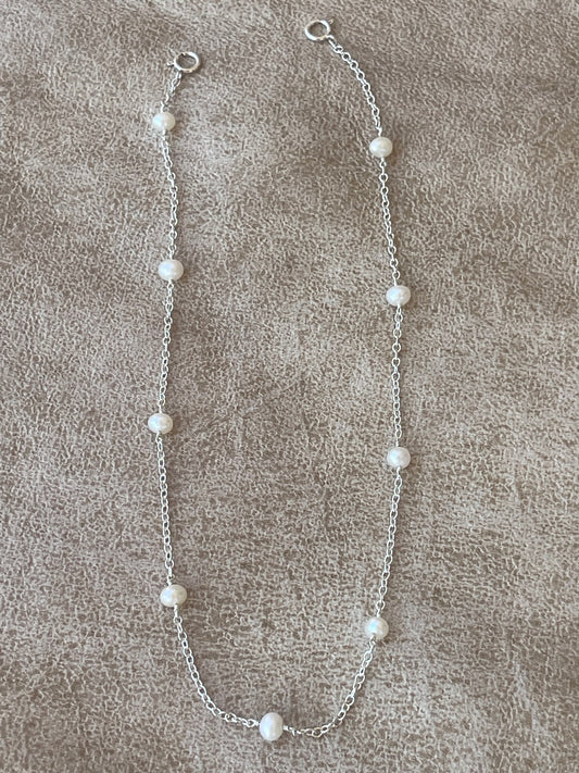 Pearl Medow Layering Chain Sterling Silver (base chain not included)