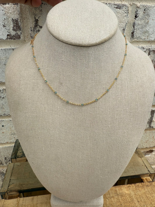 Blue Dove 12” Layering Chain (attaches to base chain)