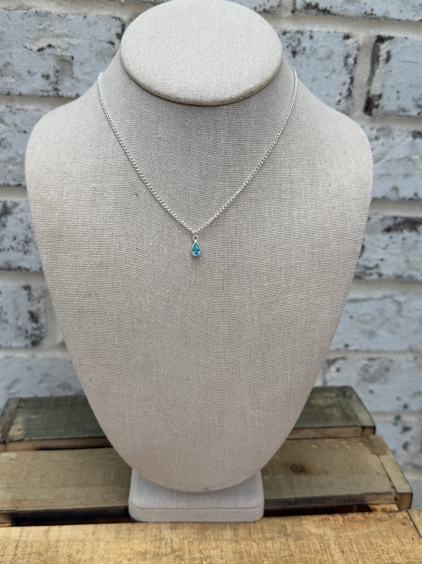 Tide and Shadow Charm Base Necklace - .925 sterling silver