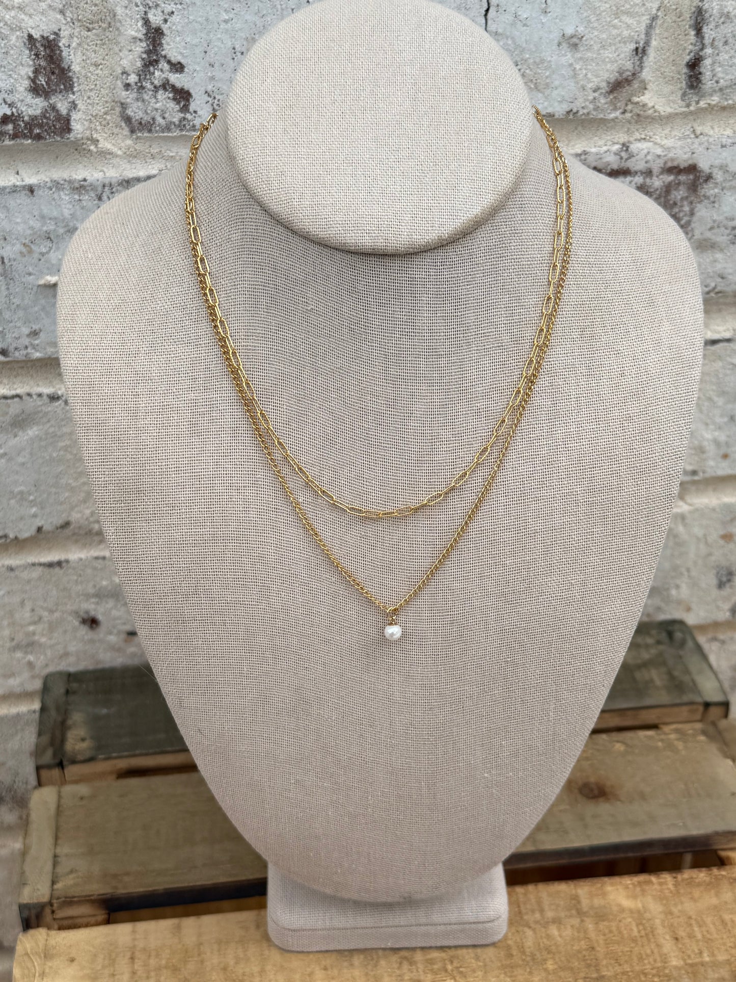 Linked in Love 12” Layering Chain (attaches to base chain)
