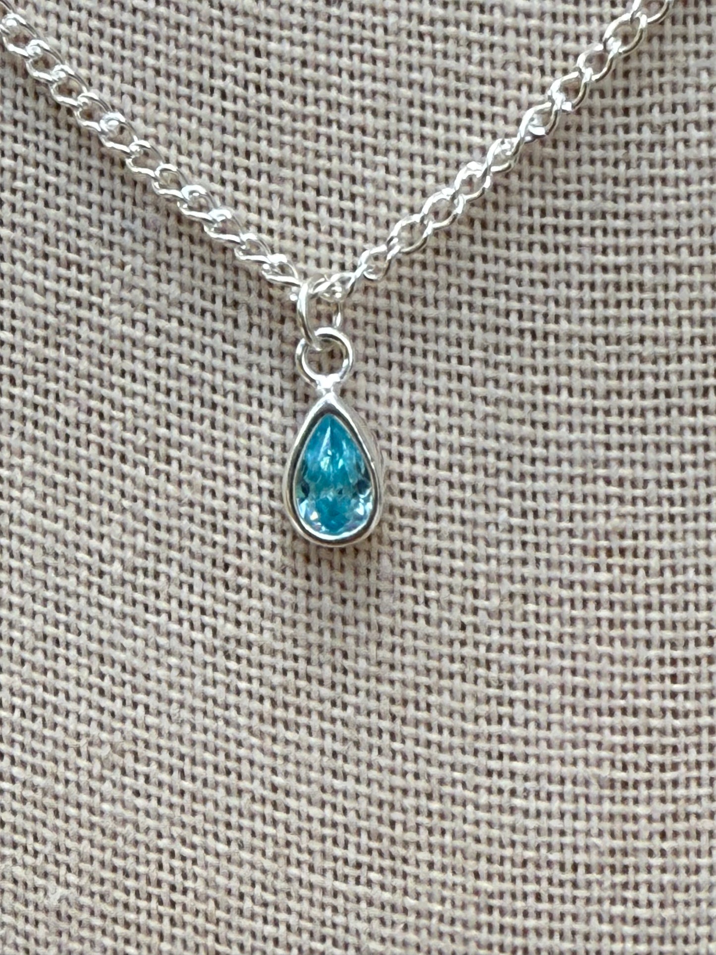 Tide and Shadow Charm Base Necklace - .925 sterling silver